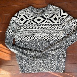 The Normal Brand fair isle Koda Jacquard Sweater XS